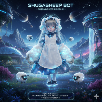 ShugaFairy Damita 1/6 BJD Doll - Pastoral Shepherdess Style Sweet Girl Fullset | High-Quality Ball Jointed Doll