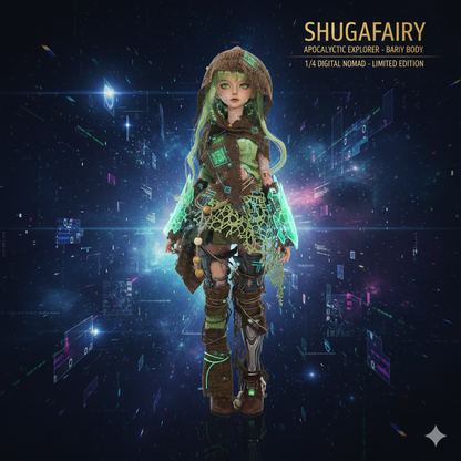 Kaka G 1/4 BJD Doll Full Set - Bariy Body Forest Survivor & Explorer Pathfinder by Shugafairy