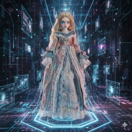ShugaFairy 1/4 Ariana BJD - European Palace Style Resin Doll Collection (Peerless Belle Edition)