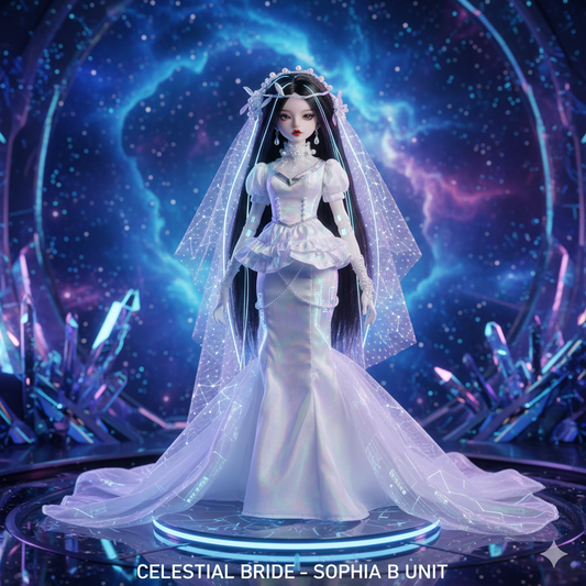 ShugaFairy 1/4 BJD Sophia B Art Doll - Vintage Eastern Retro Wedding Style Full Set Anime Doll | High-Quality Resin BJD Gift