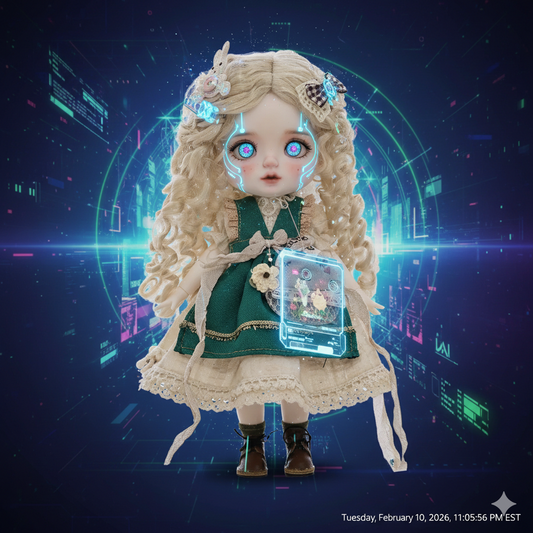 ShugaFairy Plums BJD Doll 1/6 Head with Omelet Body | 26cm Articulated Village Garden Fashion Doll