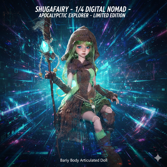 Kaka G 1/4 BJD Doll Full Set - Bariy Body Forest Survivor & Explorer Pathfinder by Shugafairy