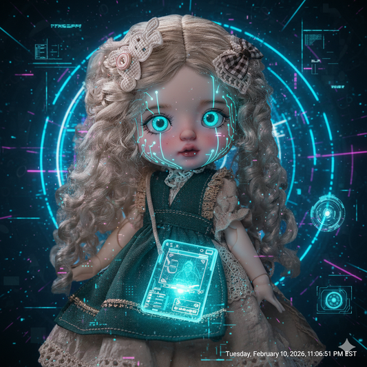 ShugaFairy Plums BJD Doll 1/6 Head with Omelet Body | 26cm Articulated Village Garden Fashion Doll