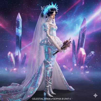 ShugaFairy 1/4 BJD Sophia B Art Doll - Vintage Eastern Retro Wedding Style Full Set Anime Doll | High-Quality Resin BJD Gift