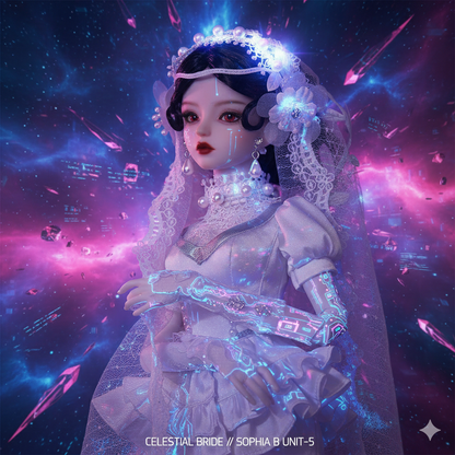 ShugaFairy 1/4 BJD Sophia B Art Doll - Vintage Eastern Retro Wedding Style Full Set Anime Doll | High-Quality Resin BJD Gift